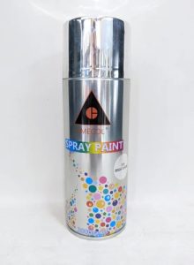 Amecol Spray Paint Bright Chrome, 380 gram-image