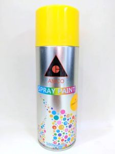 Amecol  Spray Paint Canary Yellow, 380 gram-image