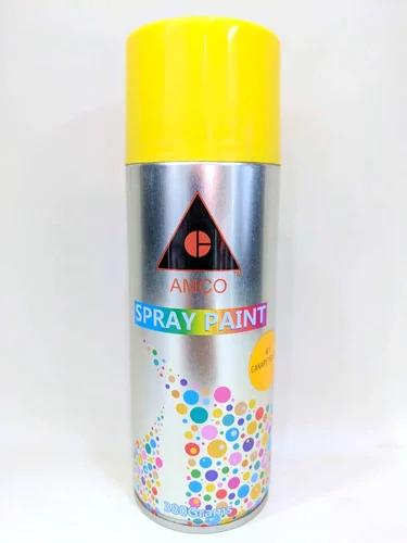 Amecol  Spray Paint Canary Yellow, 380 gram