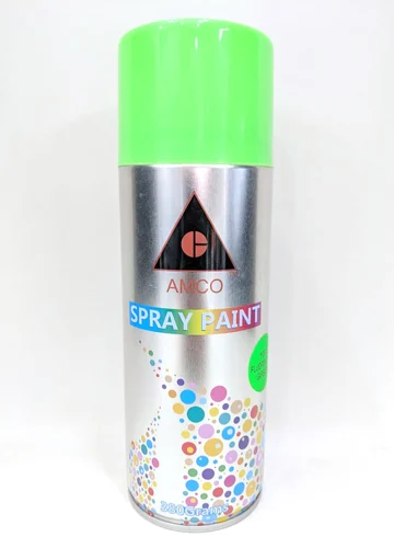 Amecol Spray Paint Fluorescent Green, 380 Gram