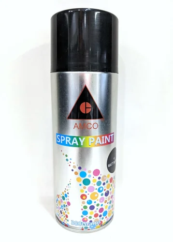 Amecol Spray Paint Black Matt,380 Gram