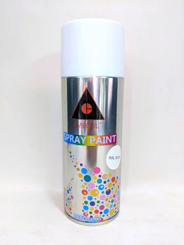 Amecol spray paint RAL 9016 aerosol, 380 gram